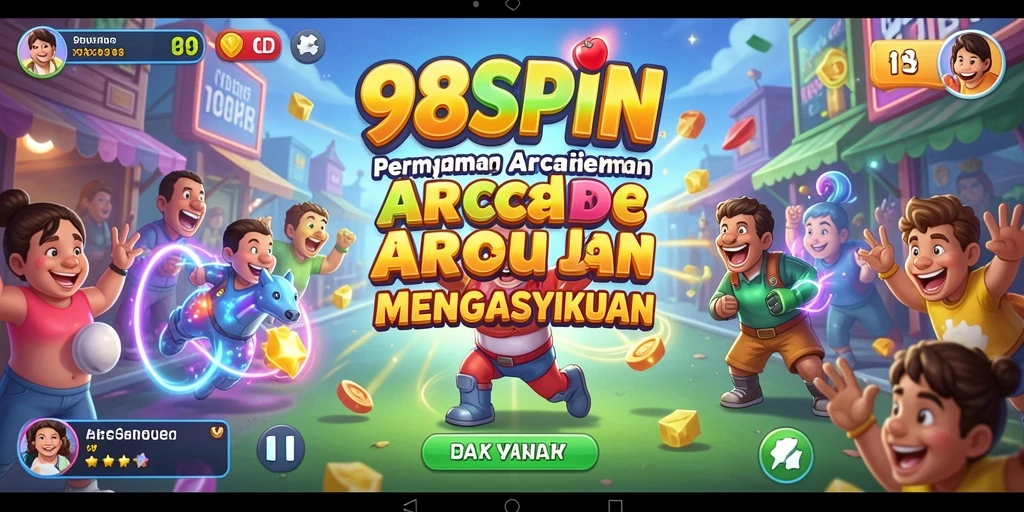 Screenshot menunjukkan gameplay seru di 98SPIN.