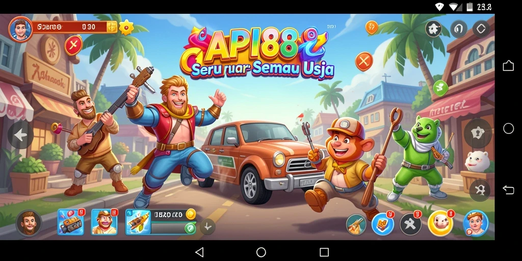 Tampilan screenshot API88 memperlihatkan gameplay Arcade yang seru dan penuh aksi.