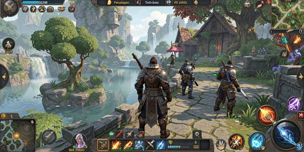 Tampilan gameplay GG288 yang seru dan menegangkan dalam dunia MMORPG.