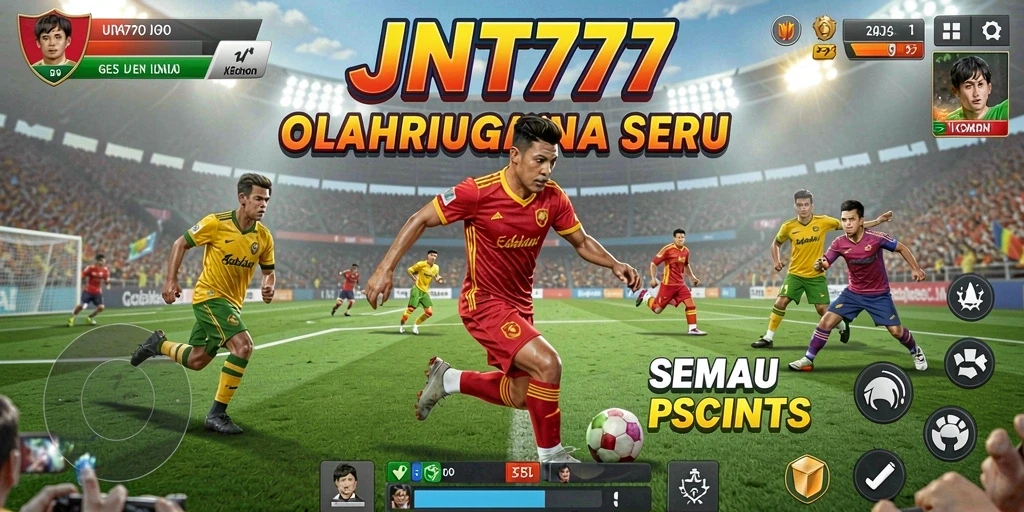 Tampilan gameplay dinamis dan aksi seru di JNT777.