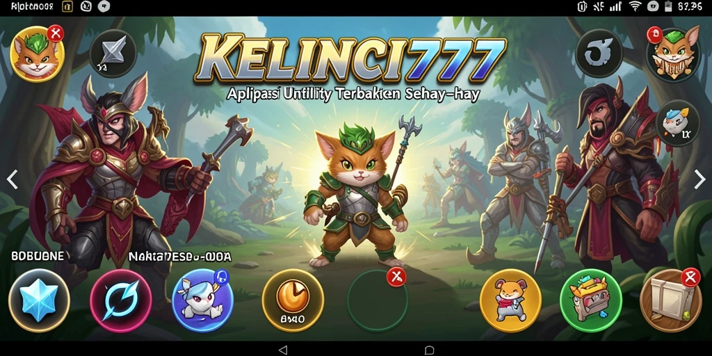 Tampilan KELINCI777 yang sederhana dan efisien