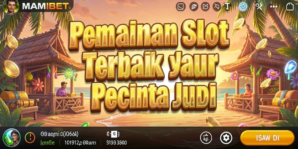 Tampilan permainan slot MAMIBET yang menarik dan interaktif.