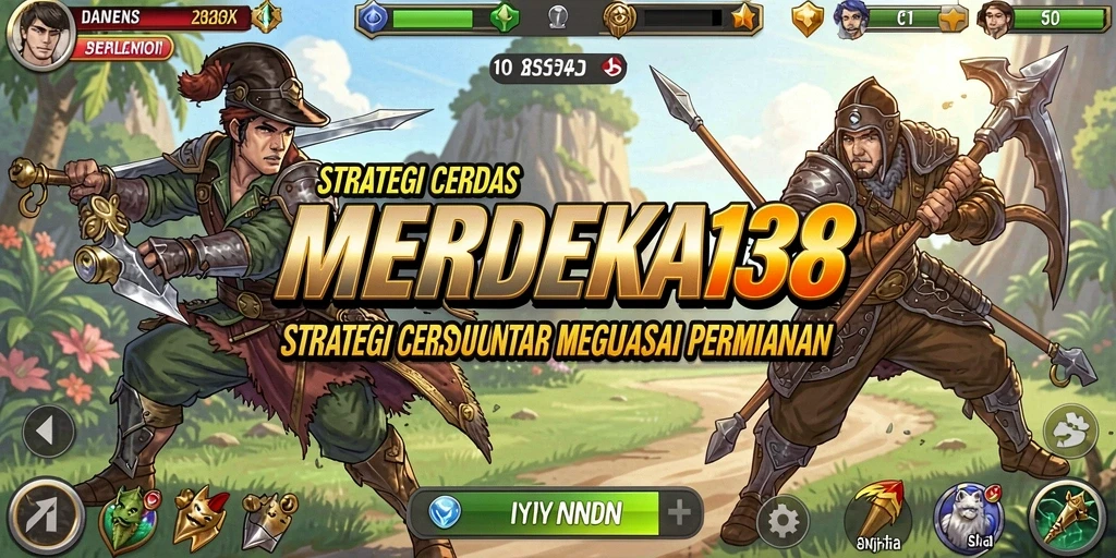 Tampilan gameplay MERDEKA138 yang menegangkan dan strategis.