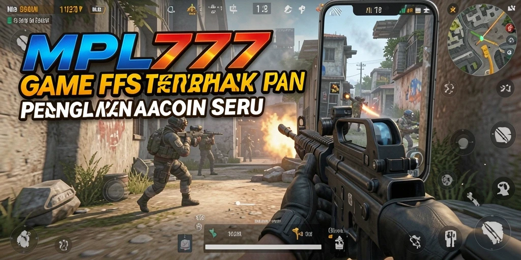 Screenshot gameplay MPL777 menampilkan aksi tembak-menembak seru di medan perang.