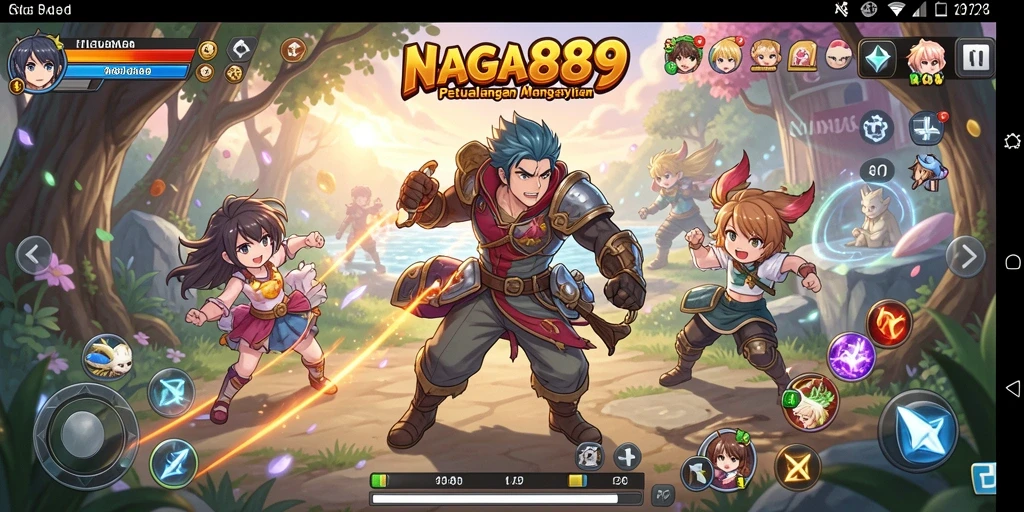 Tampilan gameplay NAGA889 yang memukau dari dunia Anime.