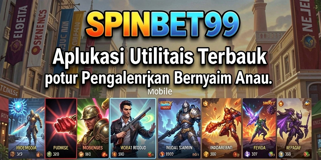 Tampilan antarmuka SPINBET99 yang modern dan intuitif.